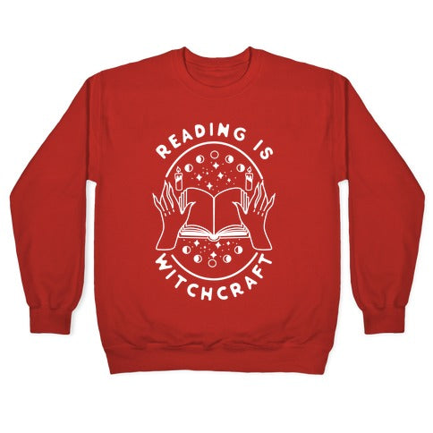 Reading is Witchcraft Crewneck Sweatshirt