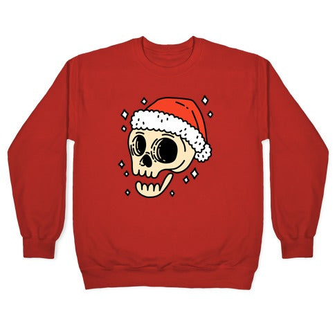 Santa Skull Crewneck Sweatshirt