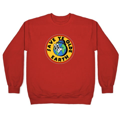 Save Ye Olde Earth Crewneck Sweatshirt