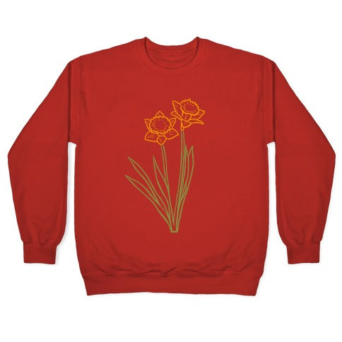 Simple Daffodils Crewneck Sweatshirt