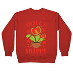 Small And Snappy Crewneck Sweatshirt