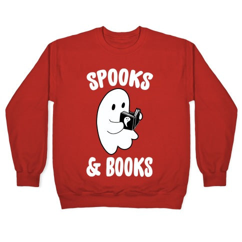 Spooks and Books Crewneck Sweatshirt