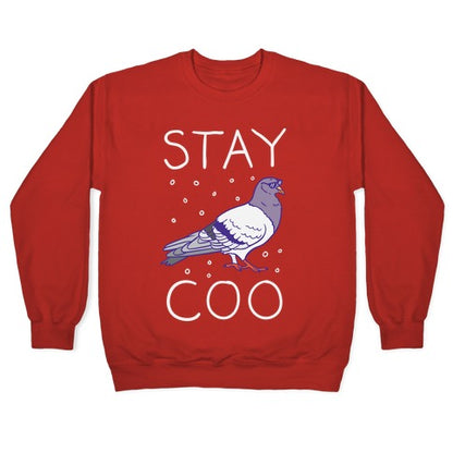 Stay Coo Pigeon Crewneck Sweatshirt