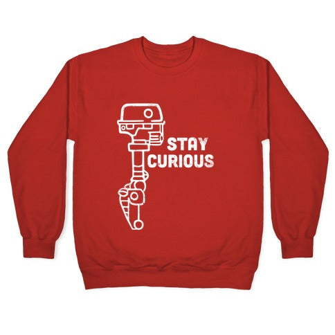 Stay Curious (Mars Rover) Crewneck Sweatshirt