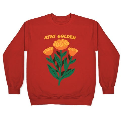 Stay Golden Marigolds Crewneck Sweatshirt