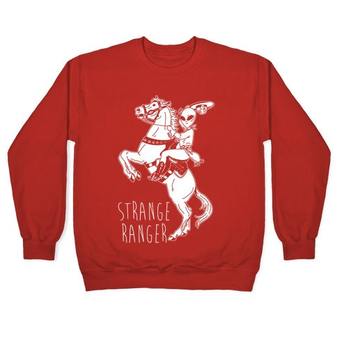 Strange Ranger Cowboy Alien Crewneck Sweatshirt