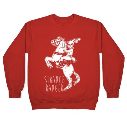 Strange Ranger Cowboy Alien Crewneck Sweatshirt