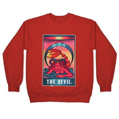 The Devil Siren Tarot Crewneck Sweatshirt