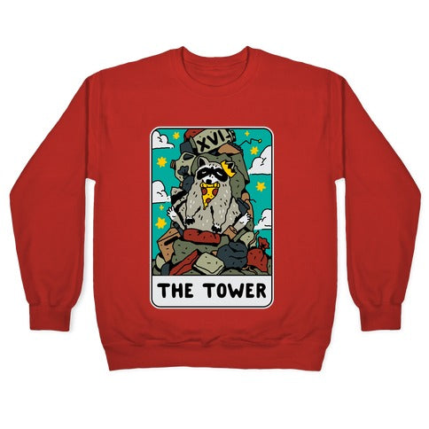 The Garbage Tower Tarot Crewneck Sweatshirt