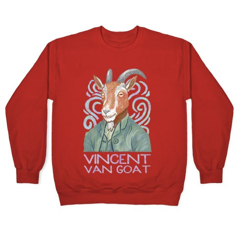Vincent Van Goat Crewneck Sweatshirt