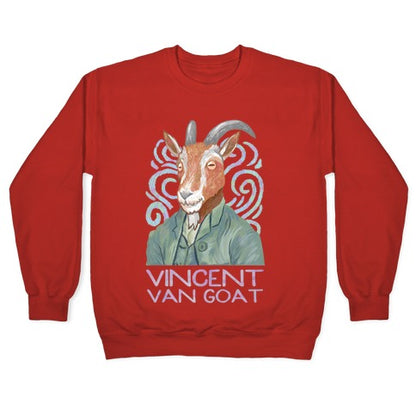 Vincent Van Goat Crewneck Sweatshirt