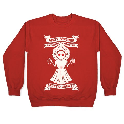 West Virginia Flatwoods Monster Cryptid Society Crewneck Sweatshirt