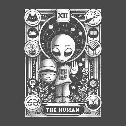 The Human Tarot Women's Cotton Boxy Tee