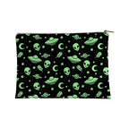 Aliens and UFO Cosmic Space Pattern Accessory Bag