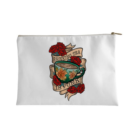 Drinking Tea Is Punk Accessory Bag