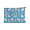 Happy Shark Pattern Accessory Bag