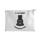 It's All About Purrrspectives (white) Accessory Bag