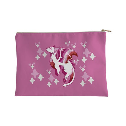 Lesbian Pride Dragon Accessory Bag