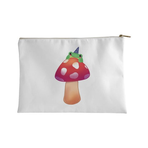 Magic Mushroom Frog Accessory Bag