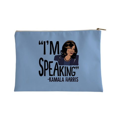 I'm Speaking Kamala Harris Accessory Bag