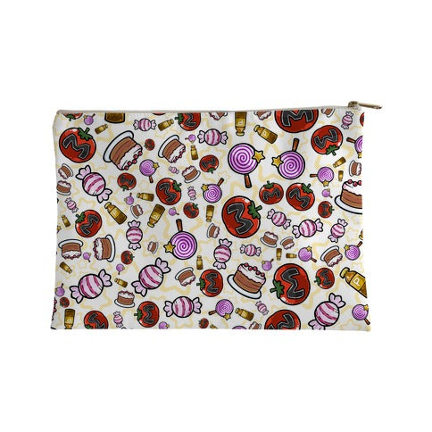 Kirby Munchies Pattern Accessory Bag