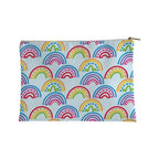 Rainbow Doodle Pattern Accessory Bag