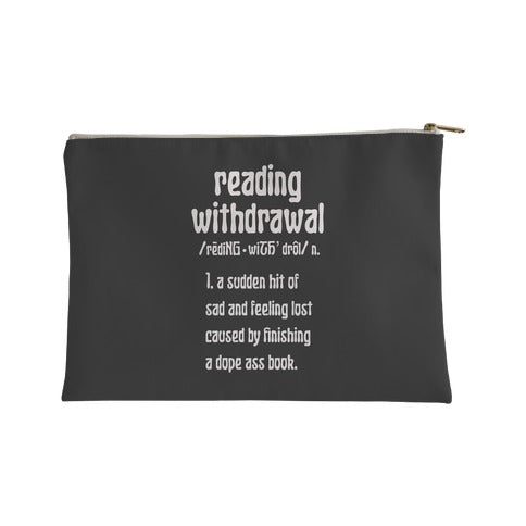 Reading Withdrawal Definition Accessory Bag