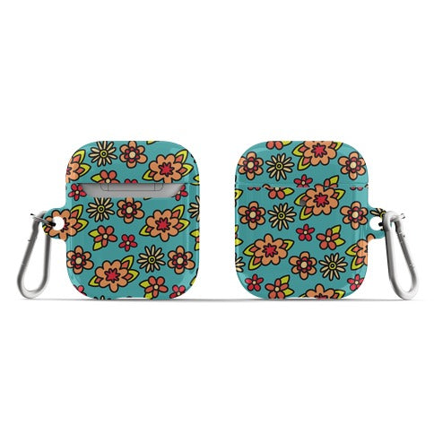 70's Flower Pattern AirPod Case