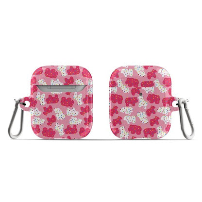 Frosted Animal Cracker Pattern AirPod Case