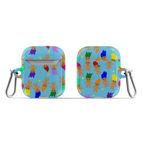 Rainbow Troll Pattern AirPod Case