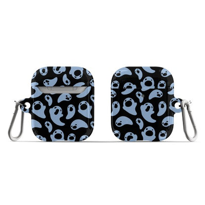 Spooky Ghost Pattern AirPod Case