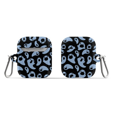 Spooky Ghost Pattern AirPod Case