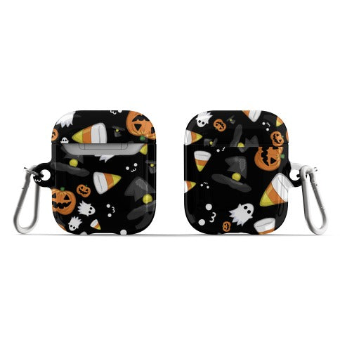 Spoopy Halloween Pattern AirPod Case