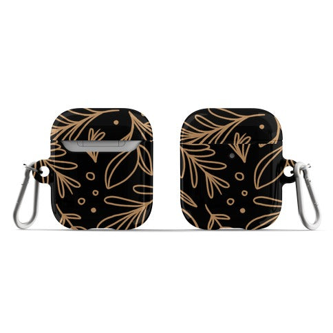 Tan Botanicals AirPod Case