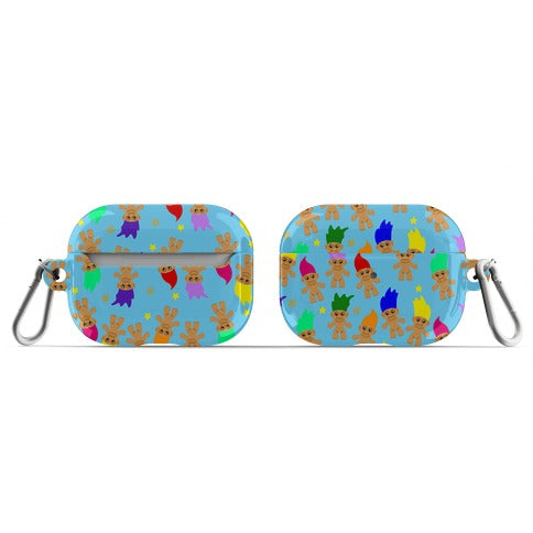 Rainbow Troll Pattern AirPod Case