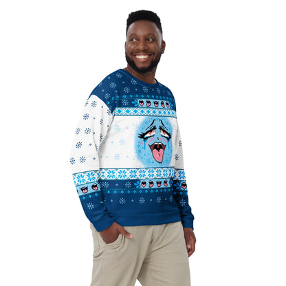 Boy Christmas Jumper Led Lights Cat Sweater Red LED Light-up