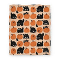 Pumpkin Cats Blanket