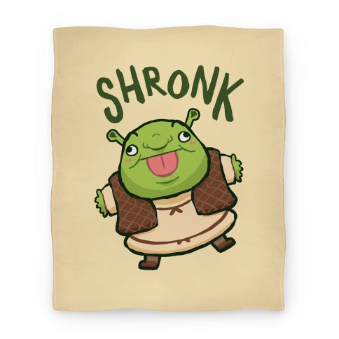 Shronk Derpy Shrek Blanket