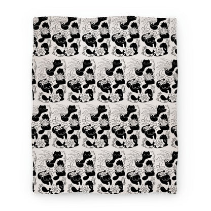 Succulent Cats Blanket