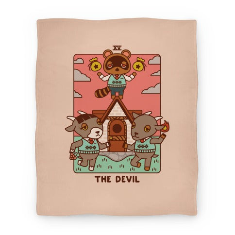 The Devil Tom Nook Blanket