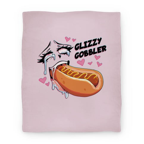 Ahegao Glizzy Gobbler Blanket