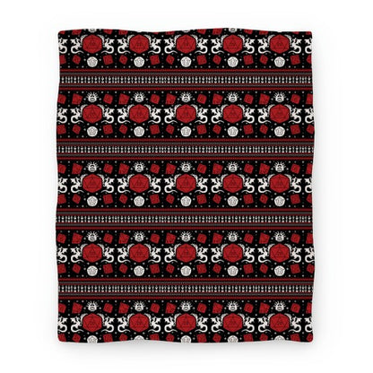 D&D Ugly Sweater Blanket