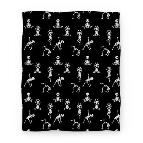 Feel Your Inner Skele-zen Blanket