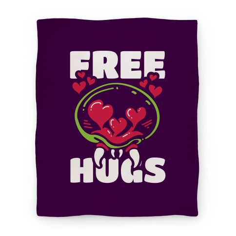 Free Hugs Blanket Blanket