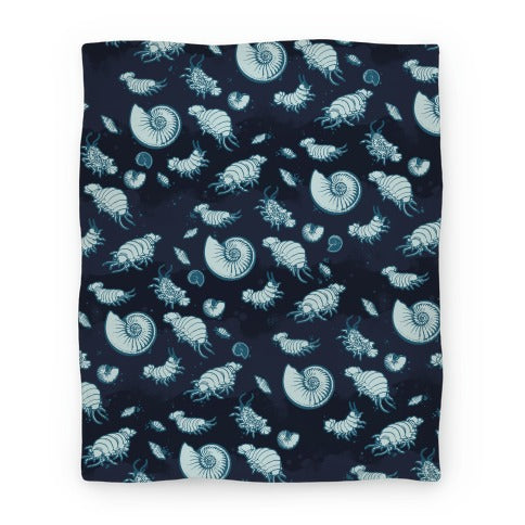 Giant Isopod Pattern Blanket Blanket