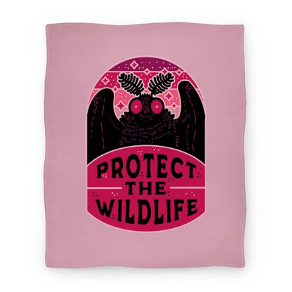 Protect the Wildlife (Mothman) Blanket