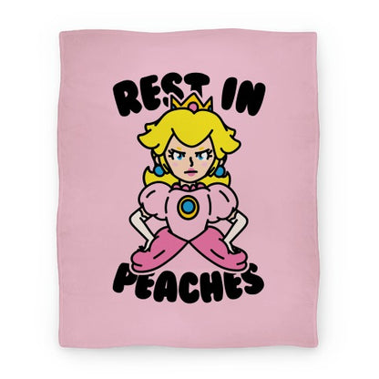 Rest In Peaches Blanket