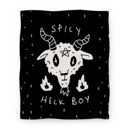 Spicy Heck Boy Satan Blanket