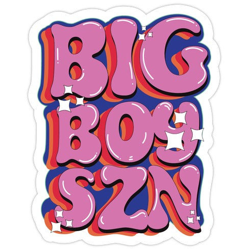Big Boy SZN Die Cut Sticker