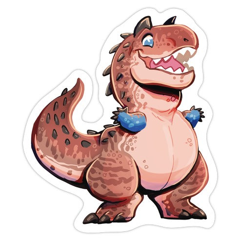 Carno Hugs No Text Die Cut Sticker